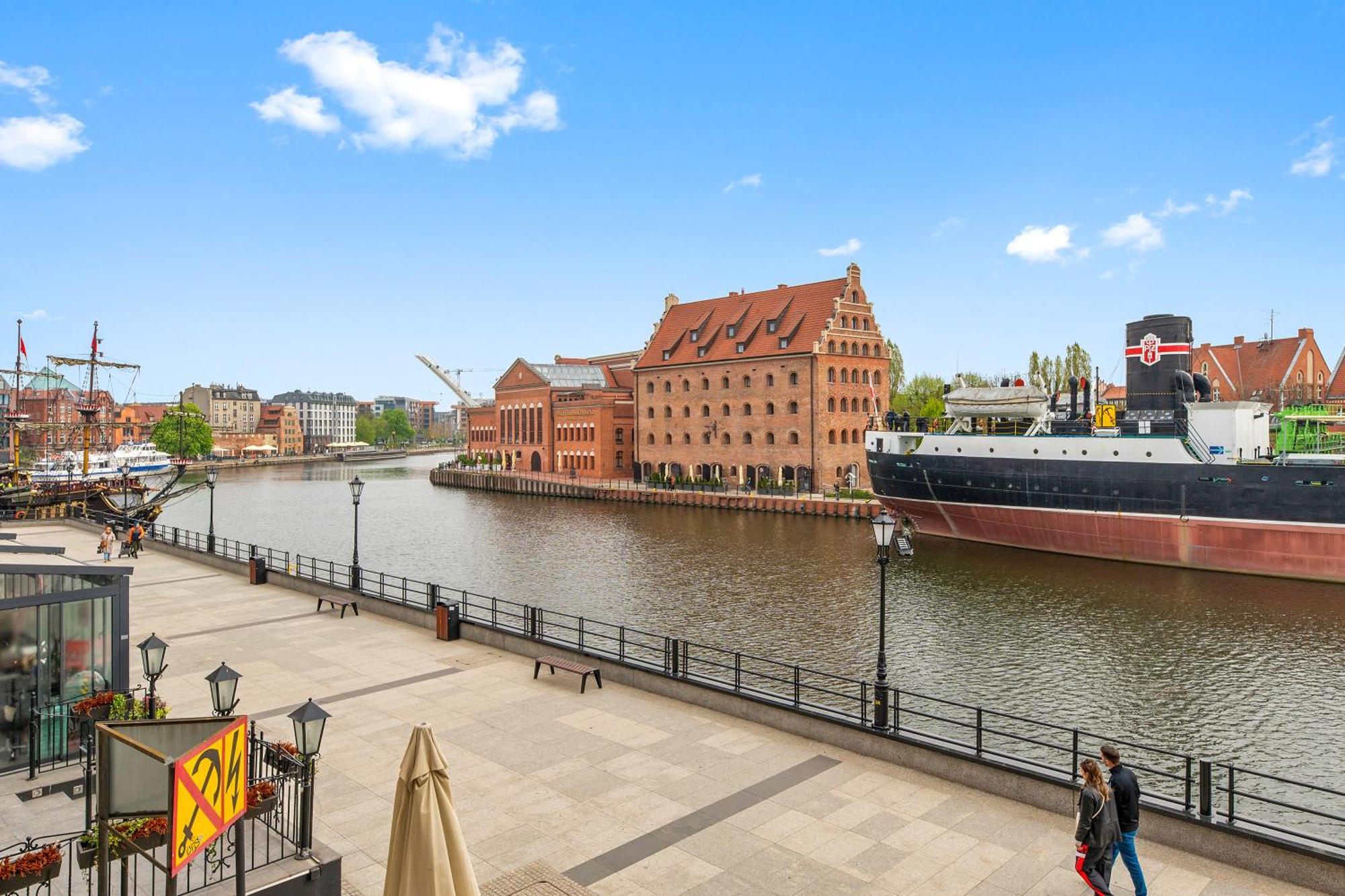 Magical River View By Downtown Apartments Gdańsk Exterior foto